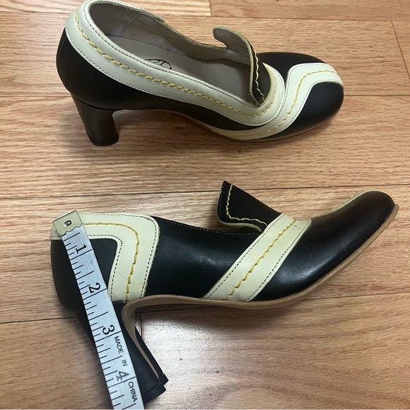 Vintage Y2K Fly London 2 Tone Spectator Oxford Pump - Picture 10 of 11